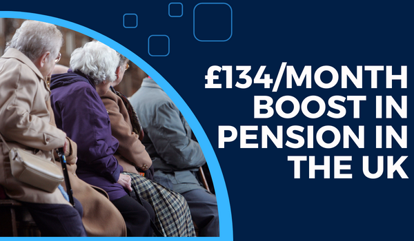 £134Month Boost in Pension