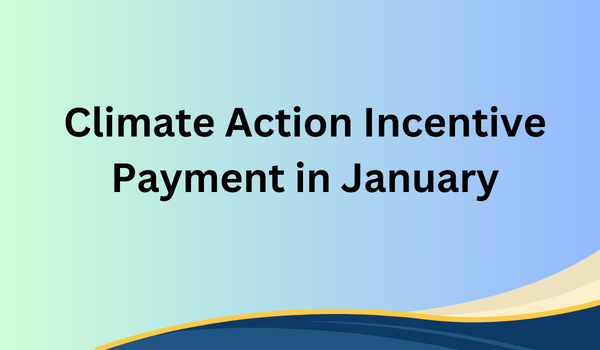 Climate Action Incentive Payment in January