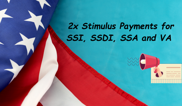 2x Stimulus Payments for SSI
