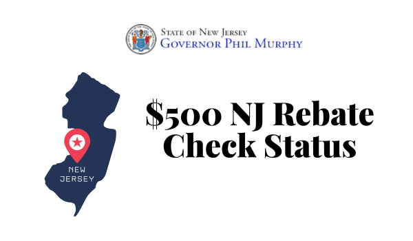 $500 NJ Rebate Check Status