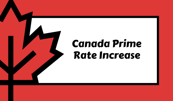 Canada Prime Rate Increase