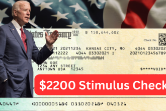 $2200 Stimulus Checks